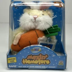 Carrots Webkinz Mazin Hamster Easter Bunny Sealed Unused Code First Edition NEW!